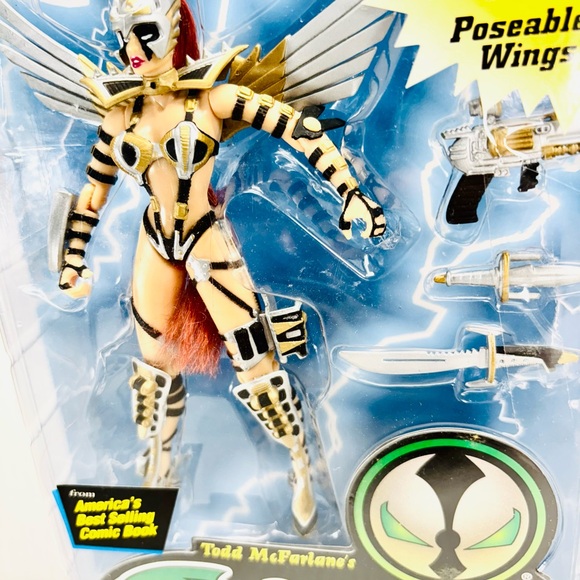 Spawn Cosmic Angela McFarlane Toys Deluxe Edition Ultra-Action Figure 1995 - Picture 5 of 6